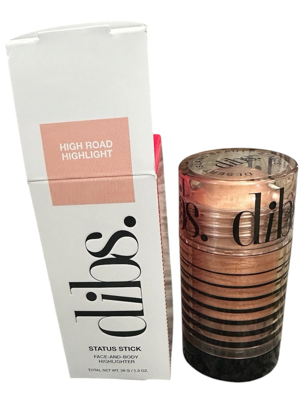 Dibs  Status Stick High Road Highlight - Rose Gold Highlighter